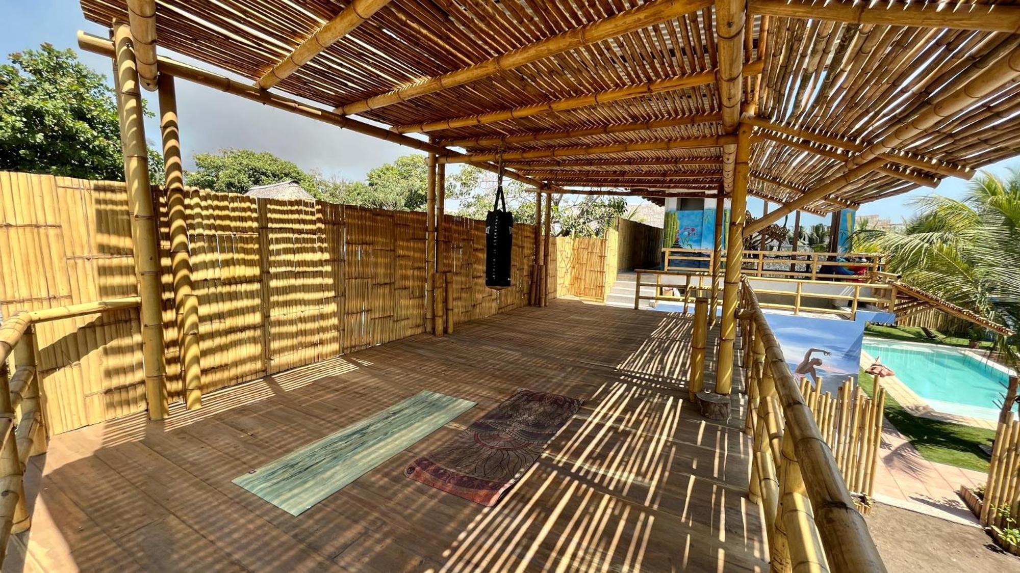 Shanti Surf Camp El Paredón Buena Vista Esterno foto